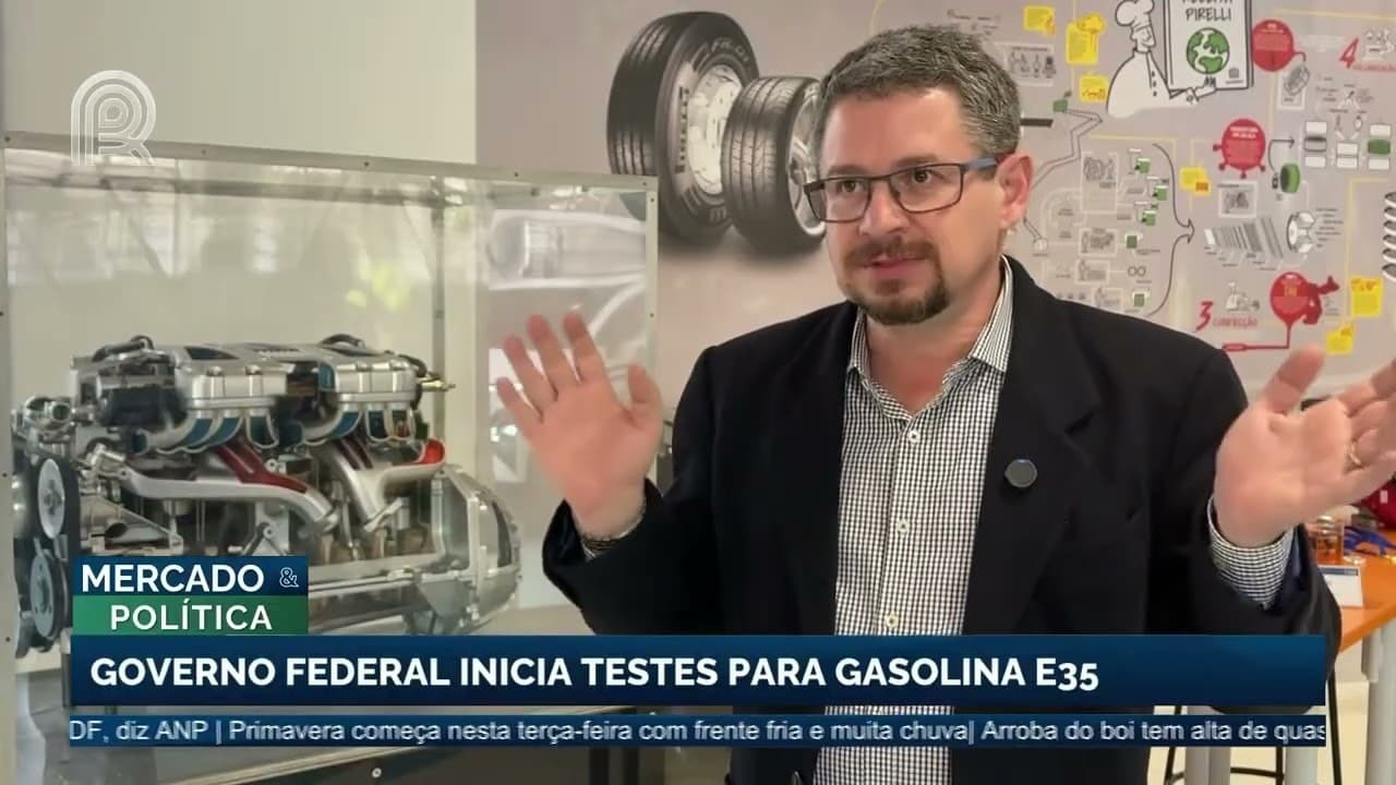 Governo federal inicia testes para gasolina E35 visando redução de emissões