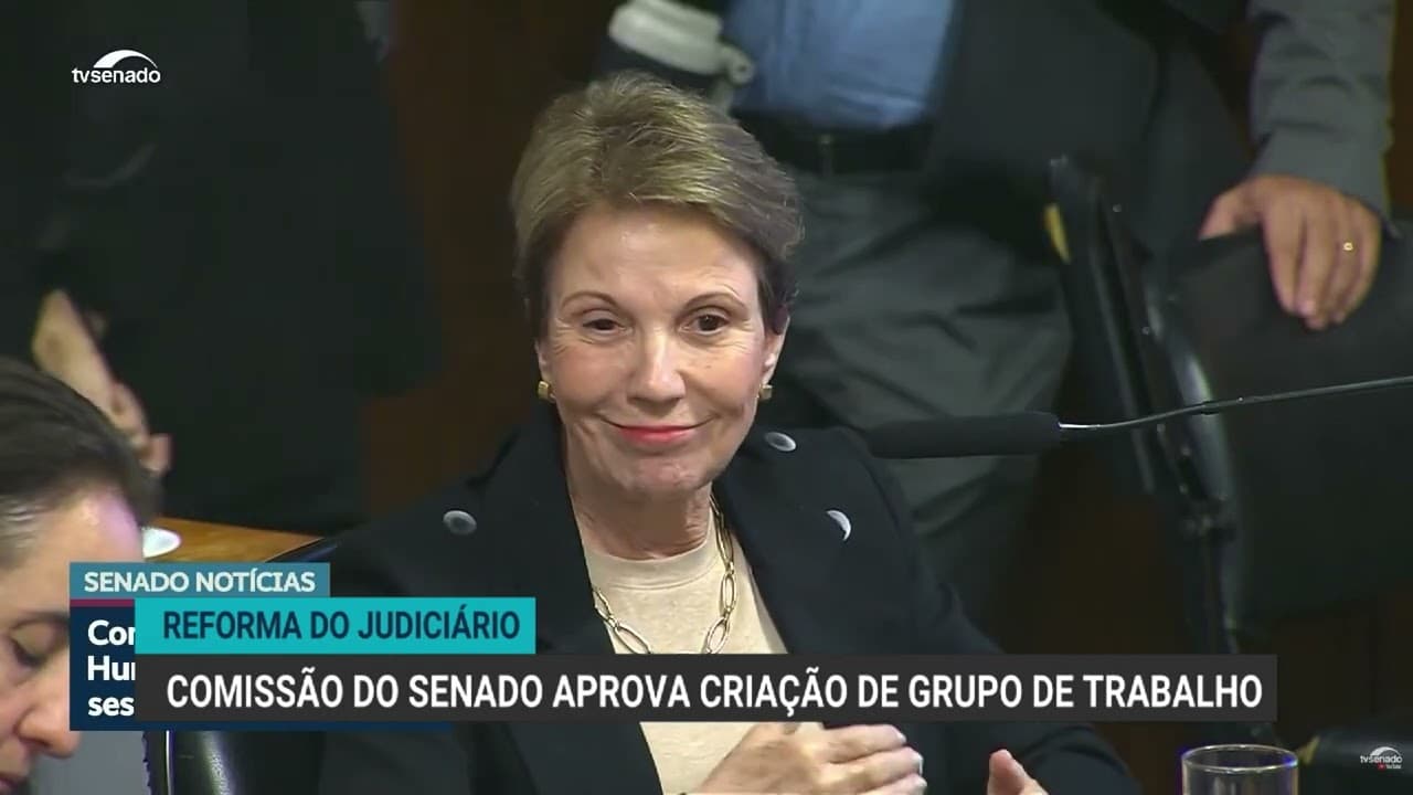 Comissão de Direitos Humanos do Senado aprova grupo de trabalho para reforma do Judiciário