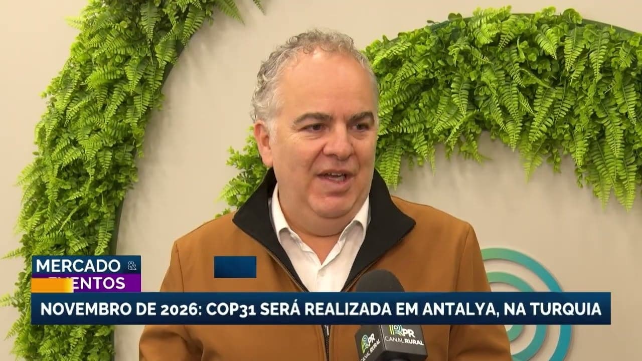 COP31 será realizada em novembro de 2026, em Antália, na Turquia