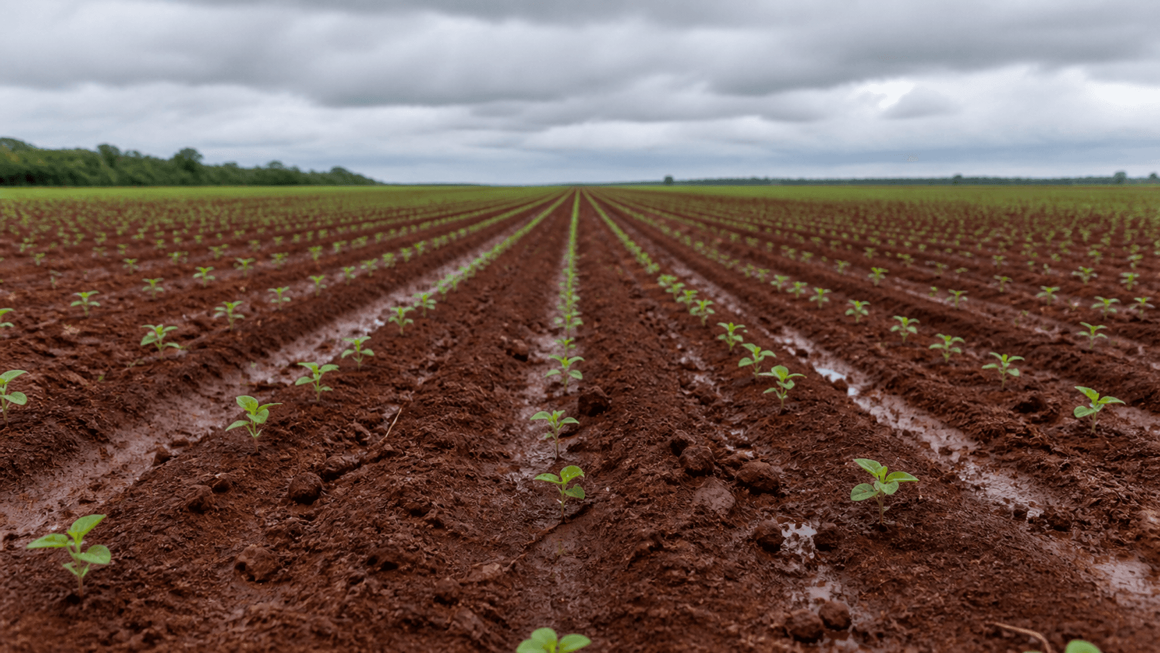 Irregularidade das chuvas limita plantio da soja em Mato Grosso