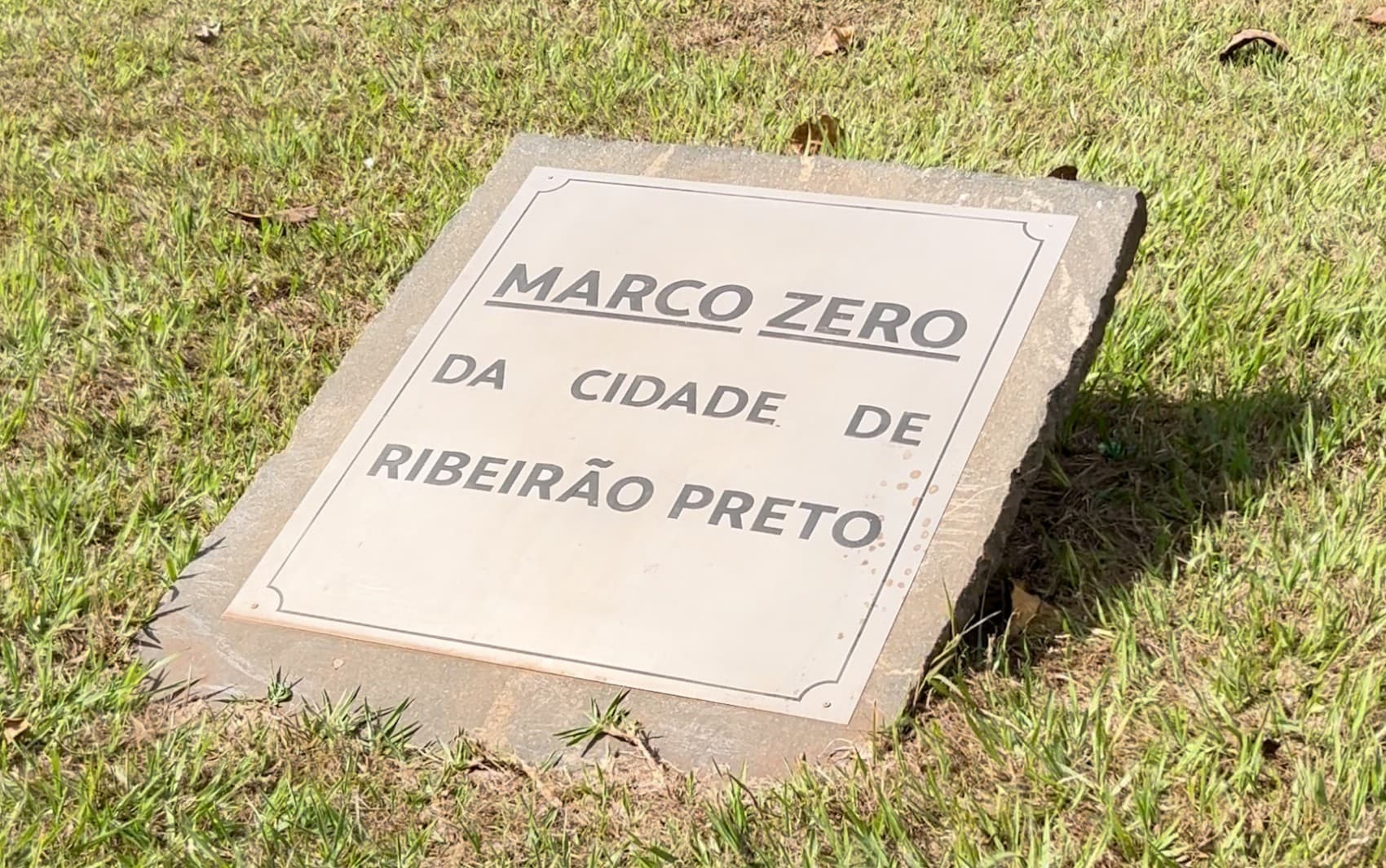 Marco zero de Ribeirão Preto, SP, está fora do lugar? Entenda qual é o ponto exato que a cidade começou