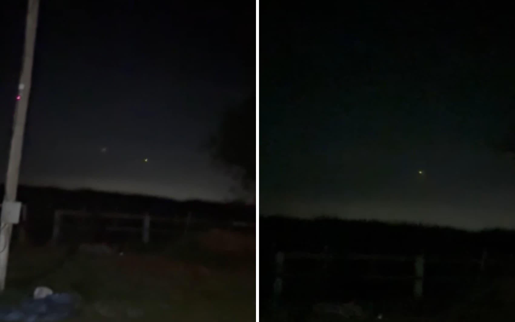 VÍDEO: Homem filma luzes misteriosas no céu em Santa Cruz da Esperança, SP, e reação de filho diverte: 'Você vai ser capturado'
