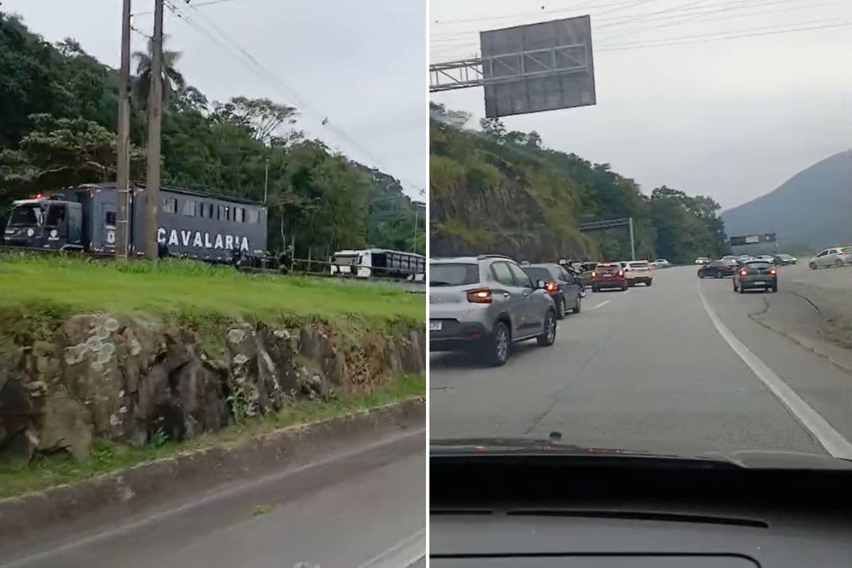 'Foi um desespero', relata motorista após fugir na contramão por medo de criminosos em rodovia de SP