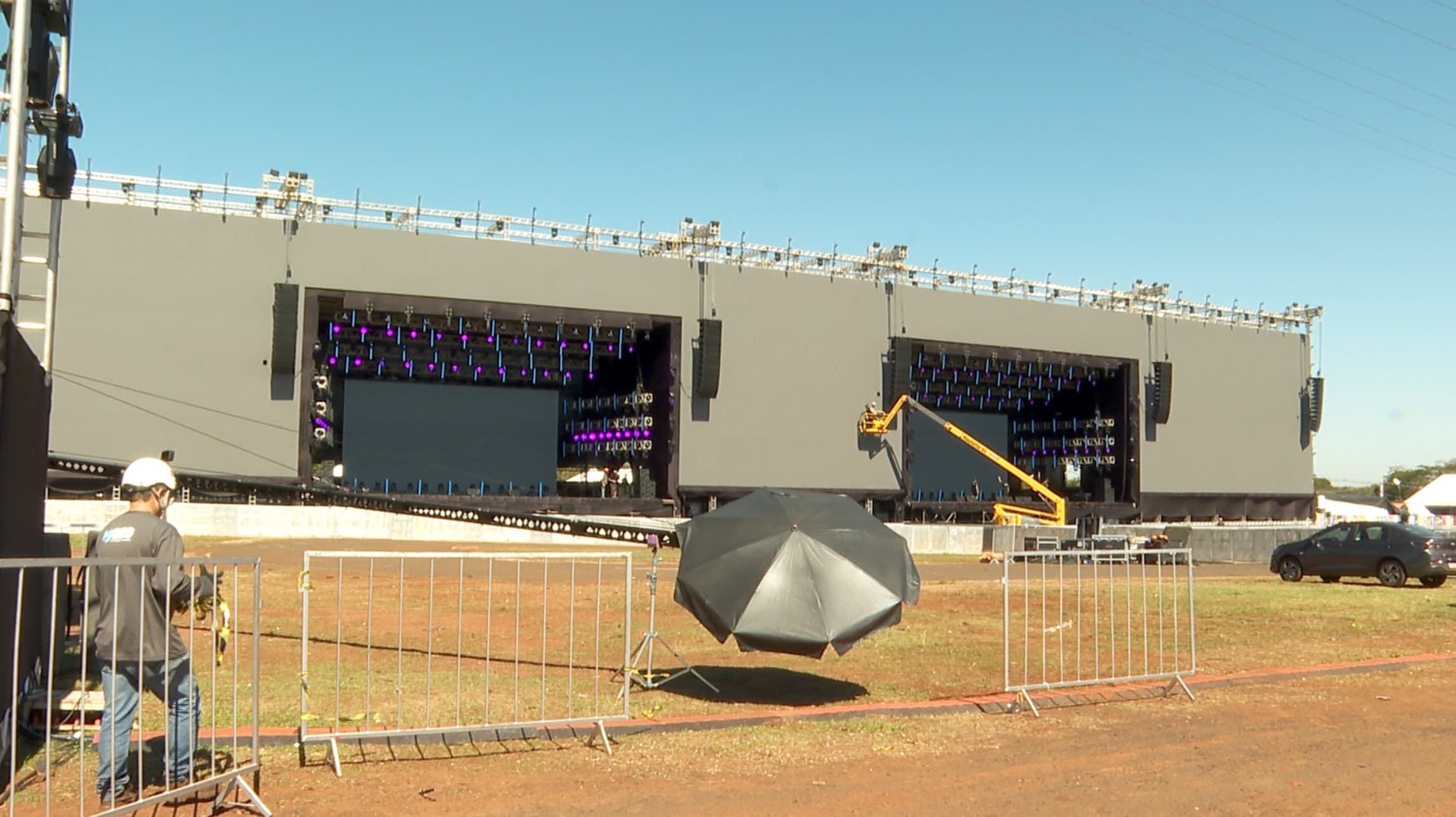 João Rock estreia megapalco de LED e reforça estrutura para receber 65 mil pessoas