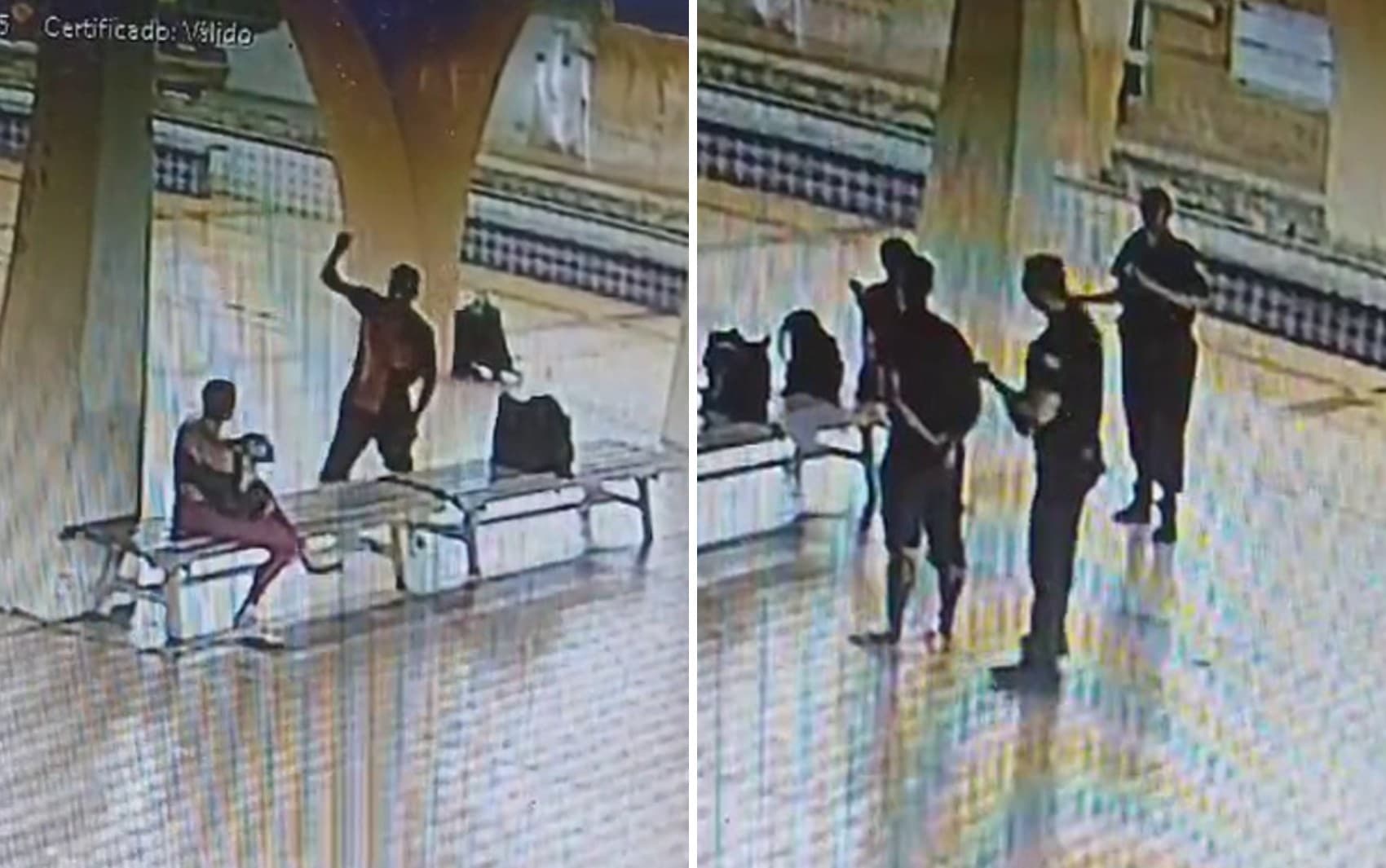 Homem é preso suspeito de agredir a companheira na rodoviária de Rifaina, SP; vídeo mostra socos