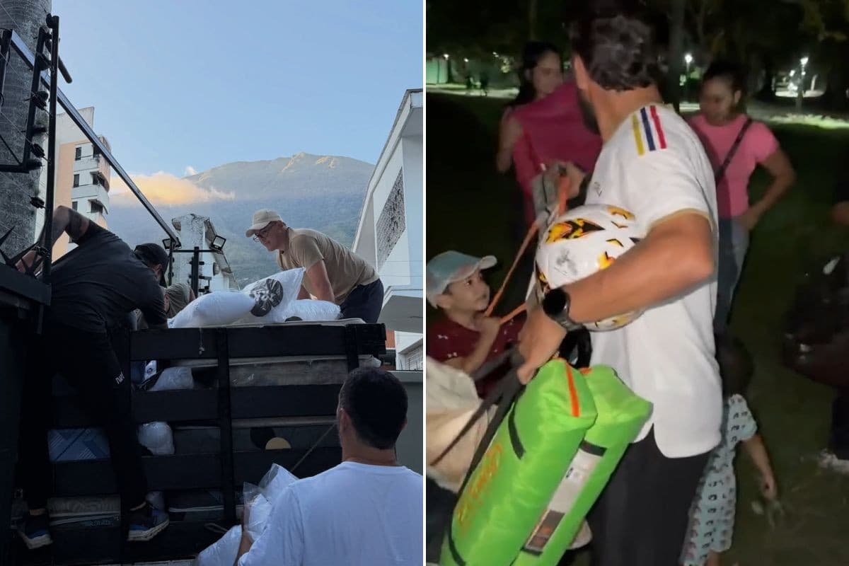 Ex-jogador do Santos ajuda vítimas de terremoto na Venezuela e Neymar reage: 'Que grande eres'