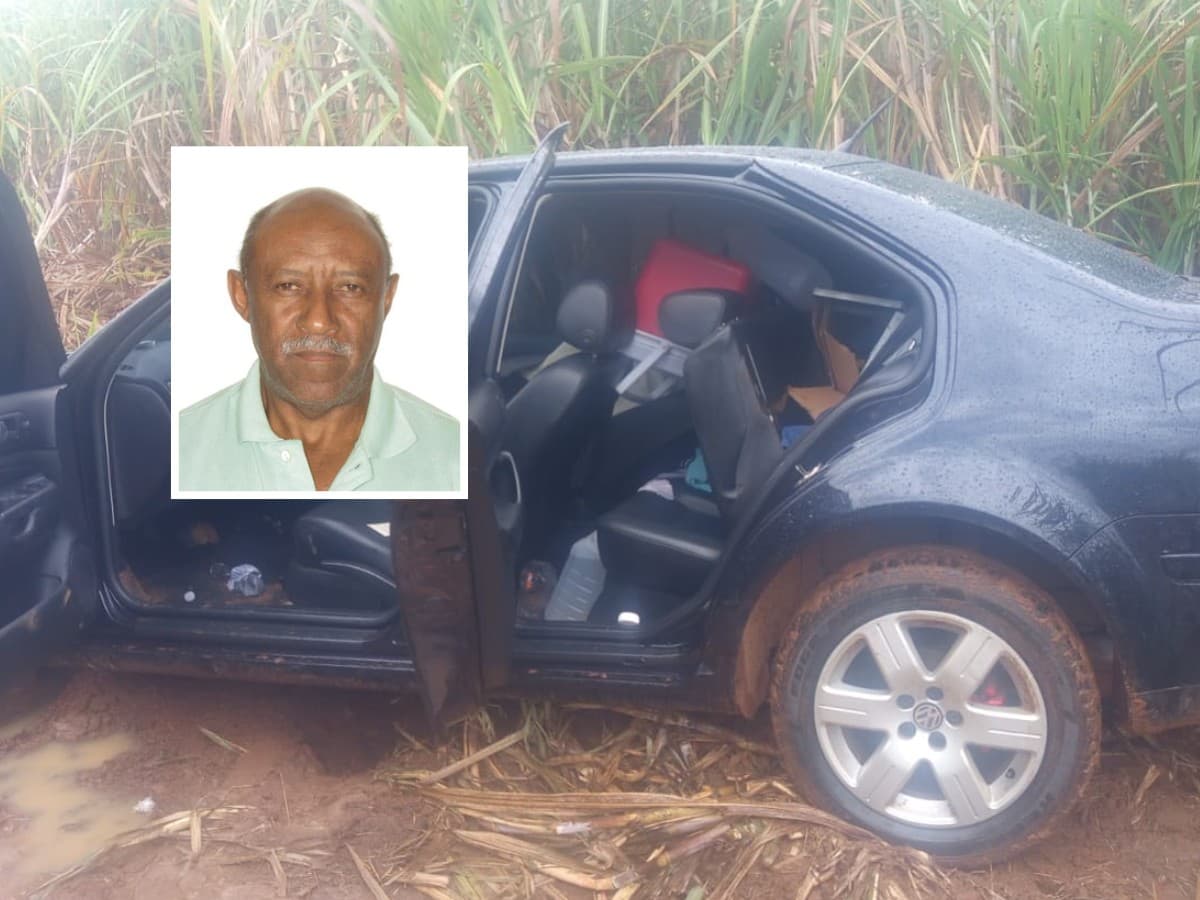 Tratorista é preso suspeito de matar homem encontrado em carro em canavial no interior de SP