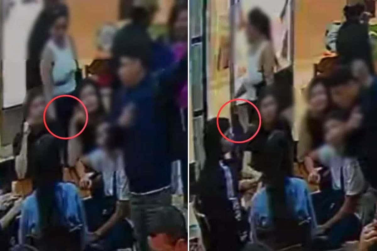 Homem distrai família falando em espanhol e mulher furta bolsa em shopping no litoral de SP; VÍDEO