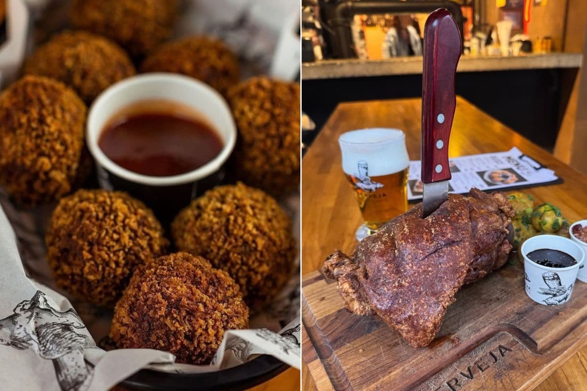 Restaurante em Santos aposta em 'porco de tudo quanto é jeito' e tem joelho de quase 2 kg