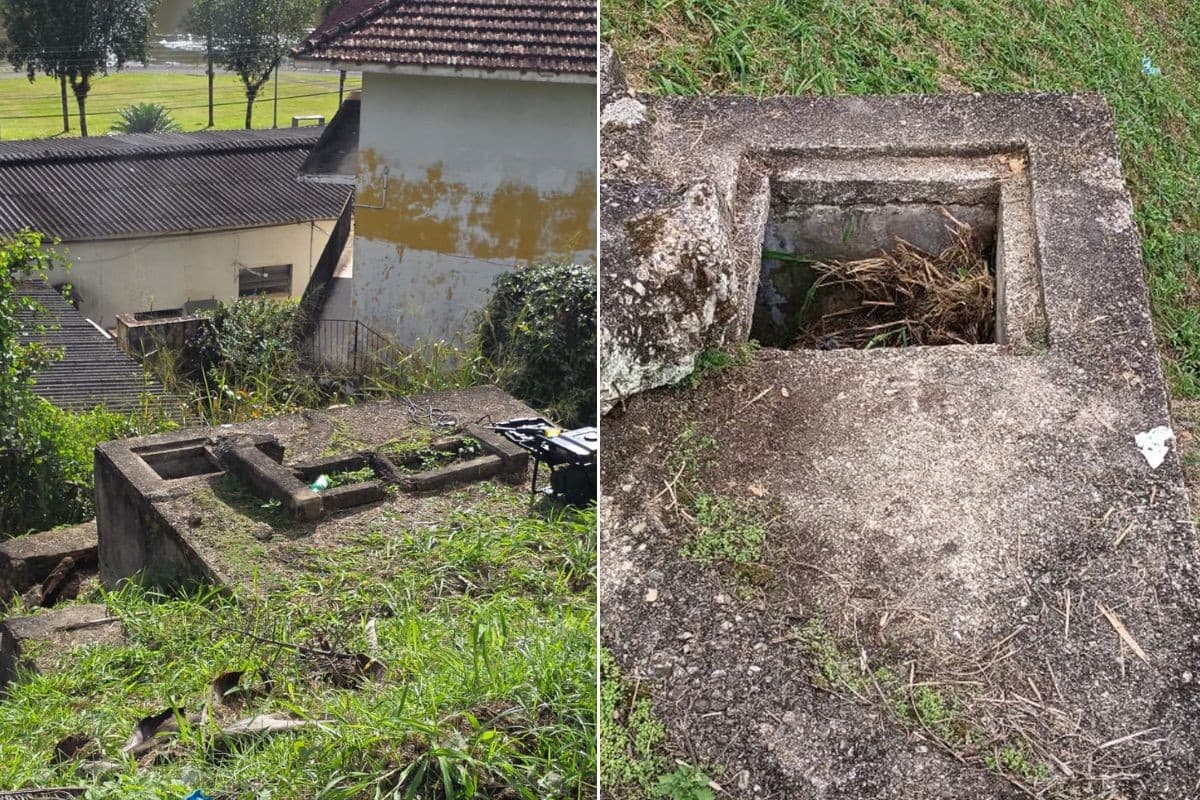 Polícia suspeita que mulher morreu dormindo em caixa d'água desativada no interior de SP; entenda