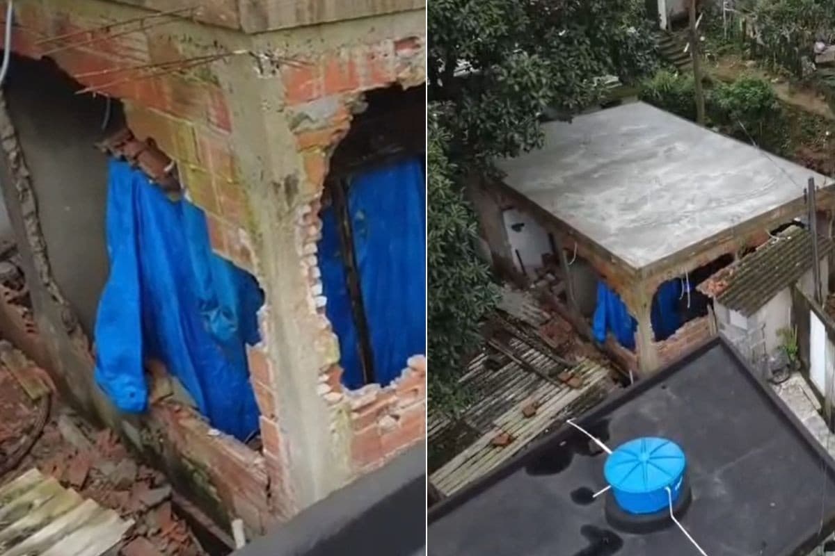 Criminosos atiram contra PMs durante operação para demolir construções irregulares no litoral de SP