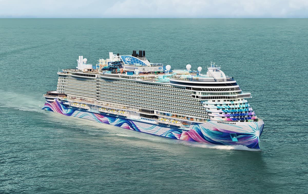 Mendes Tur apresenta o Norwegian Aura, novo navio da NCL