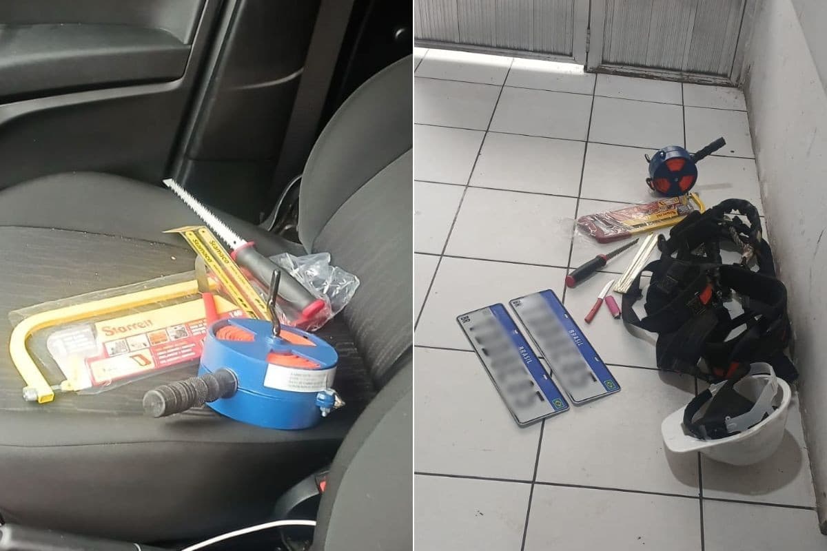 Falsos técnicos da Vivo são presos por furto de cabos no litoral de SP