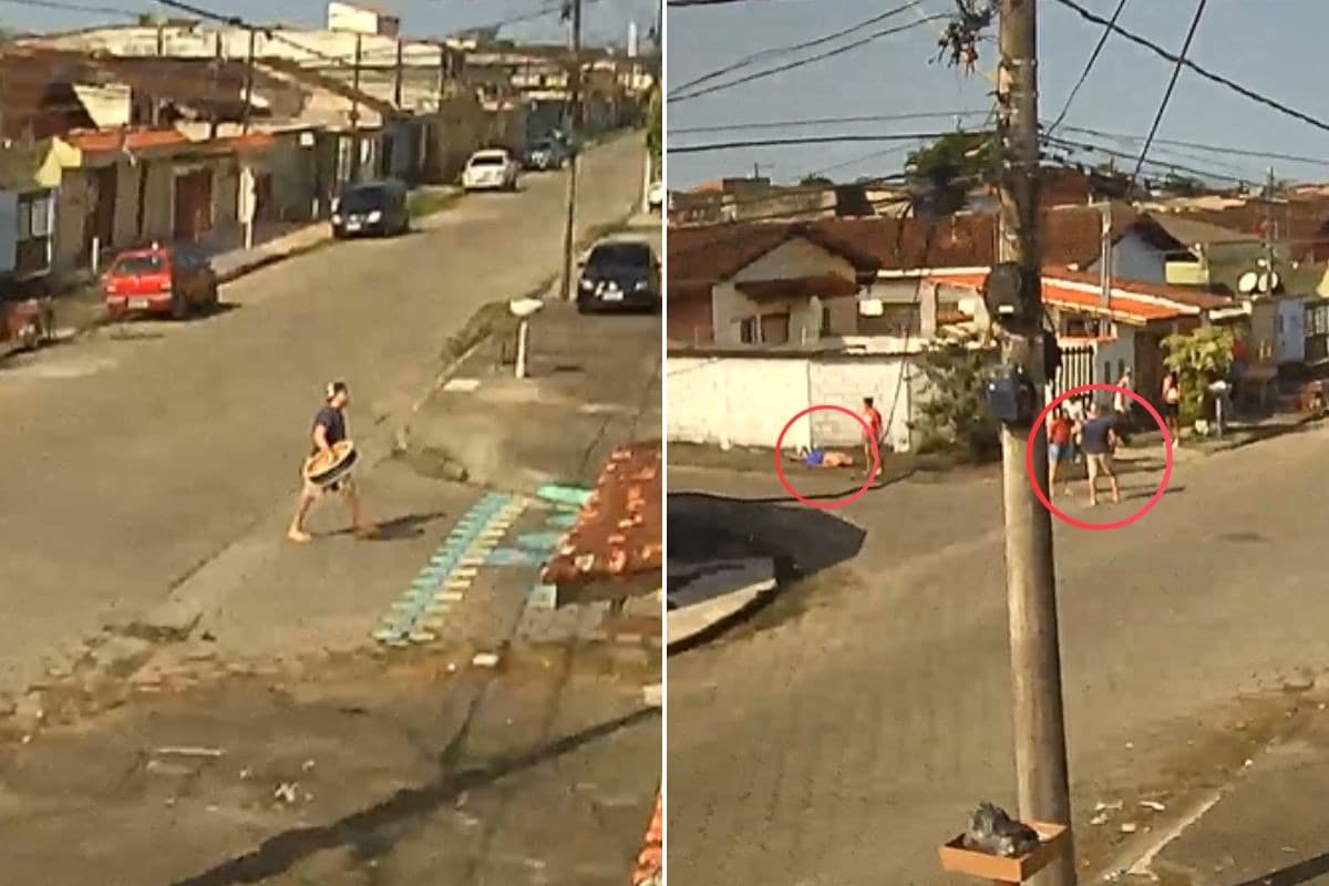 Homem morre após bater a cabeça no chão durante briga por causa de pipa no litoral de SP; VÍDEO