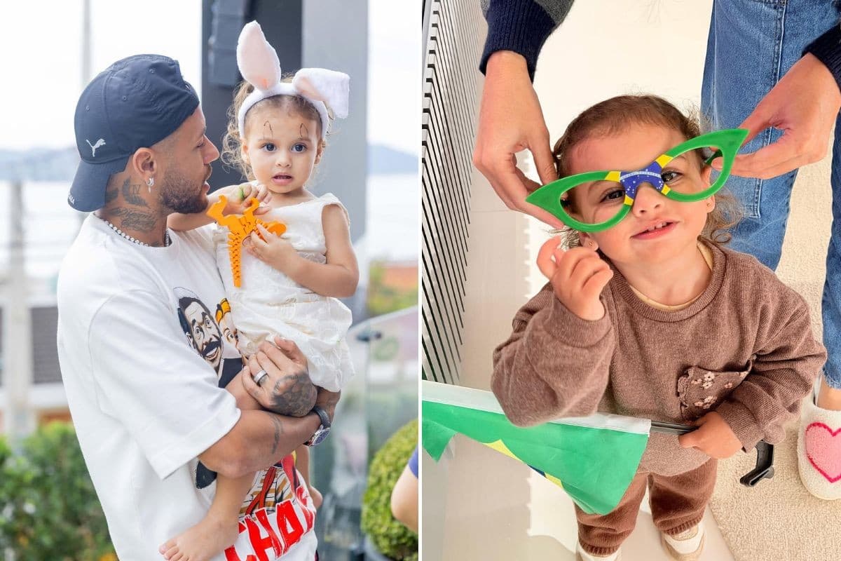 Neymar parabeniza Helena no aniversário de 2 anos: 'Papai te ama demais'