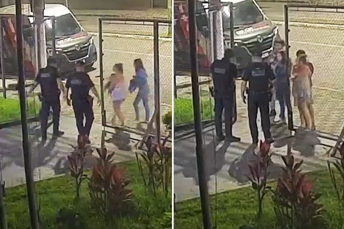 Bebê de 2 meses se engasga, é levado às pressas à Guarda Municipal e salvo por agentes no litoral de SP; VÍDEO