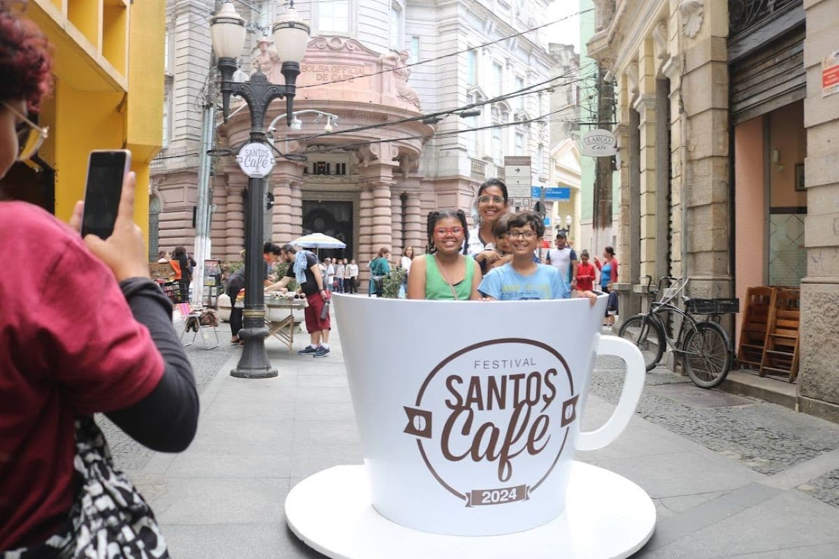 Festival Santos Café reúne mais de 100 atrações gratuitas; veja programação