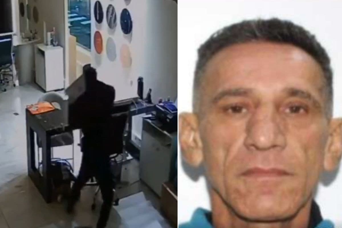 Investigado por série de furtos em comércios é preso em Santos; câmeras flagraram os crimes